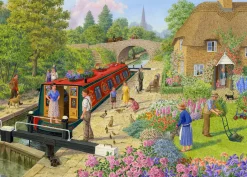 All Jigsaw Puzzles Puzzles|Children-Lock Keepers Cottage 1000 Piece Jigsaw Puzzle