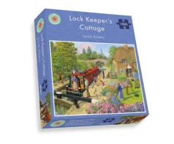 All Jigsaw Puzzles Puzzles|Children-Lock Keepers Cottage 1000 Piece Jigsaw Puzzle