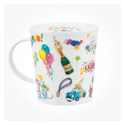 Dunoon Tea|Bright Colors-Lomond Congratulations Mug
