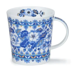 Dunoon Flowers & Garden-Lomond Delft Blue Mug
