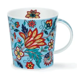 Dunoon Tea|Bright Colors-Lomond Jacobean Mug
