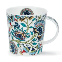 Dunoon Tea|Bright Colors-Lomond Jacobean Mug