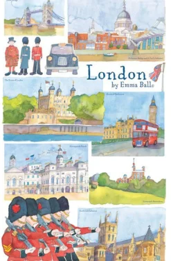 Emma Ball Tea|Tea Towels-London by Tea Towel