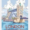 Kelly Hall Designs Greeting Cards-London Card - Kelly Hall