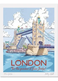 Kelly Hall Designs Greeting Cards-London Card - Kelly Hall