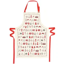 Victoria Eggs Aprons-London Christmas Apron