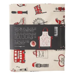 Victoria Eggs Aprons-London Christmas Apron