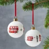 Victoria Eggs Christmas Decorations|Seasonal Decor-London Christmas Baubles
