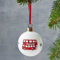 Victoria Eggs Christmas Decorations|Seasonal Decor-London Christmas Baubles
