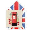 Tache Cards Greeting Cards-London Postbox Floral Card