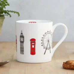 Victoria Eggs Great Britain-London Skyline Mug