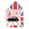 Tache Cards Greeting Cards-London Taxi & Big Ben Card