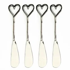 Selbrae Tea-Love Heart Butter Knives Set of 4