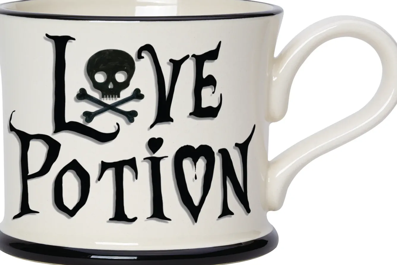 Moorland Pottery Halloween-Love Potion Mug by
