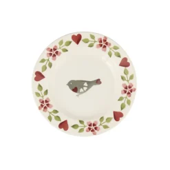 Emma Bridgewater Plates-Lovebirds 6 1/2 inch Plate