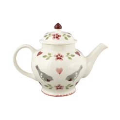 Emma Bridgewater Tea|Teapots-Lovebirds 3 Mug Teapot