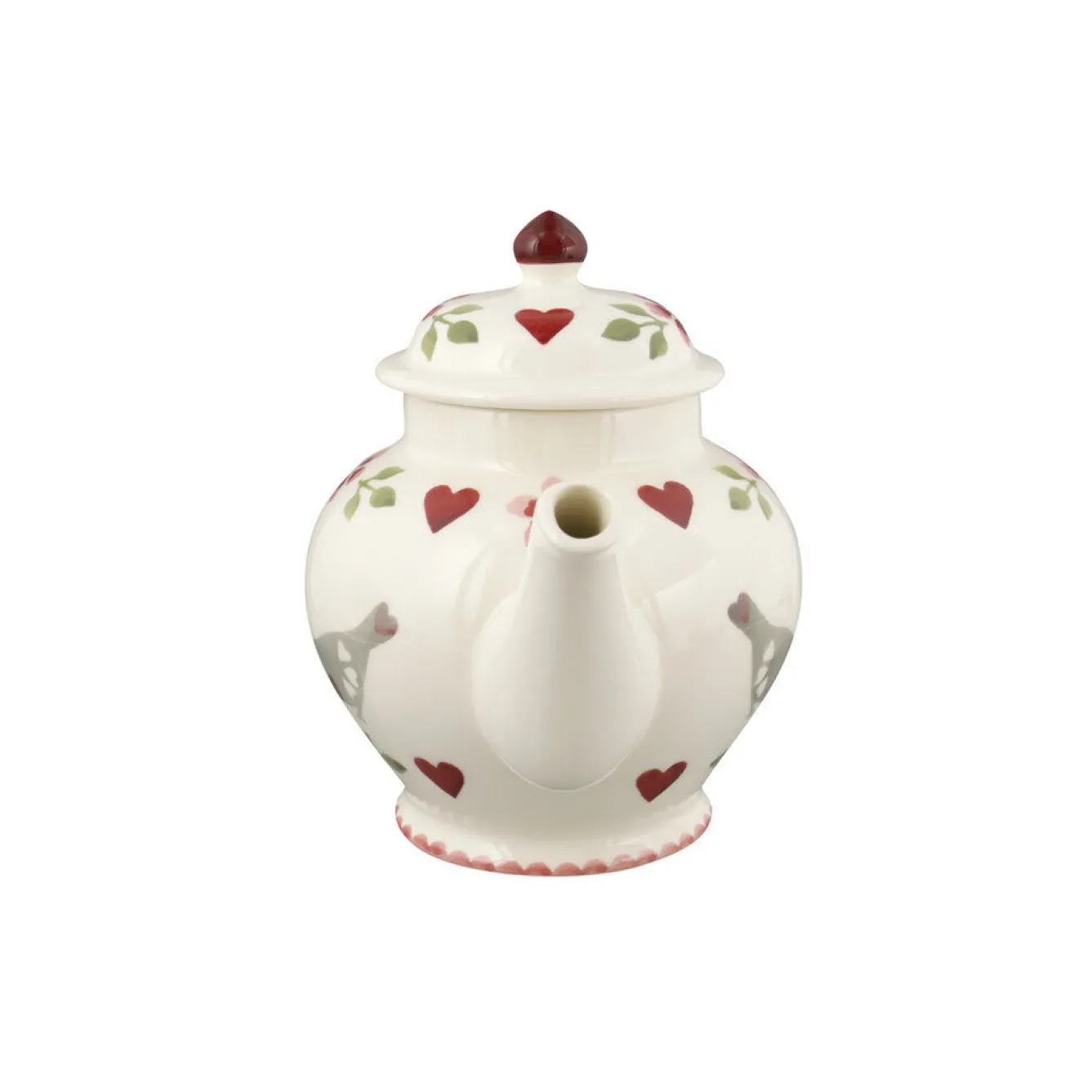 Emma Bridgewater Tea|Teapots-Lovebirds 3 Mug Teapot