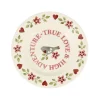Emma Bridgewater Valentine's Day|Plates-Lovebirds True Love  8 1/2 Plate