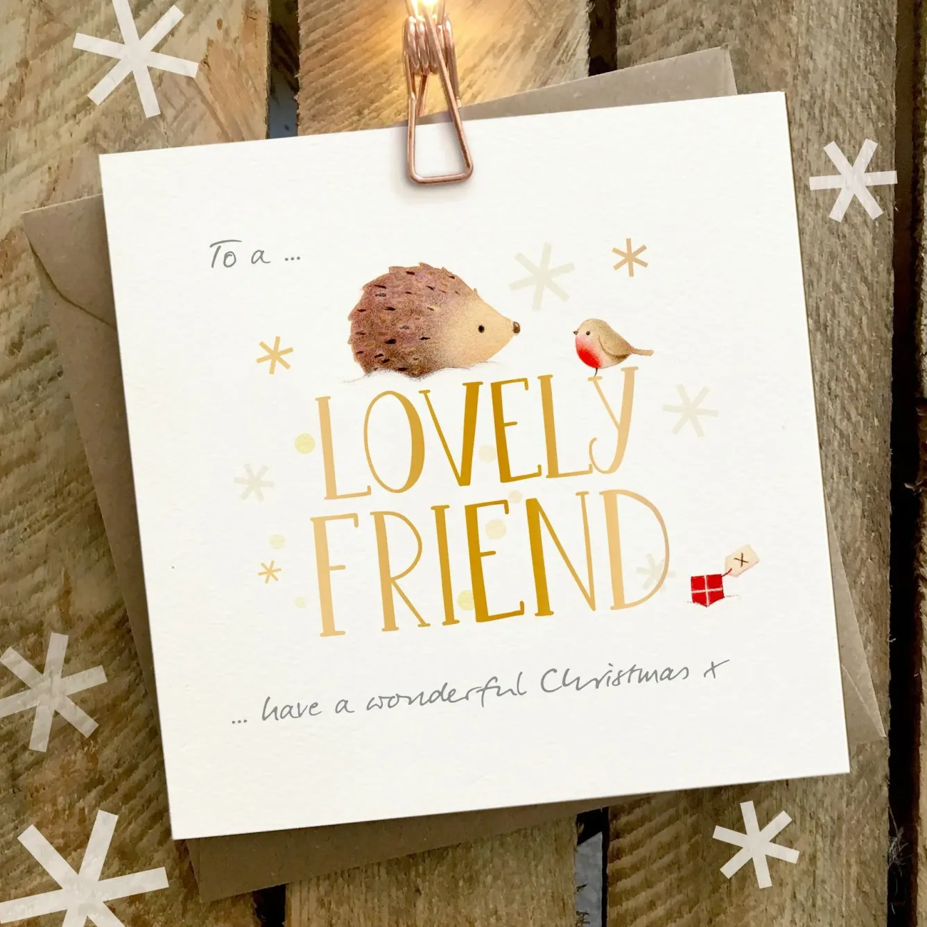 Ginger Betty Christmas Cards|Greeting Cards-Lovely Friend Christmas Card