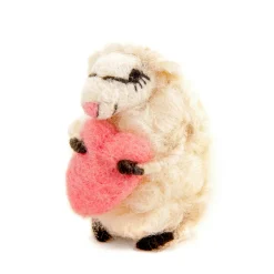 Sew Heart Felt Valentine's Day|Children-Loving Lottie Sheep Holding a Heart