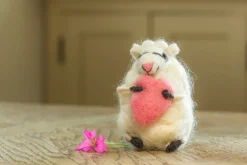 Sew Heart Felt Valentine's Day|Children-Loving Lottie Sheep Holding a Heart