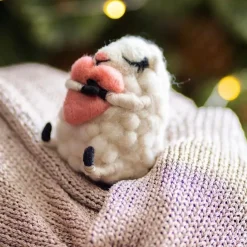 Sew Heart Felt Valentine's Day|Children-Loving Lottie Sheep Holding a Heart