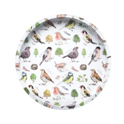 Elite Tins Trays|Trays-Madeleine Floyd Bird Song Deepwell Tin Tray