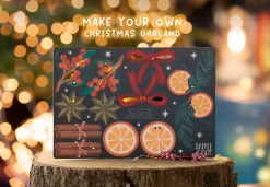 Dapple & Dot Christmas-Make Your Own Wooden Spiced Orange Christmas Garland