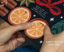 Dapple & Dot Christmas-Make Your Own Wooden Spiced Orange Christmas Garland