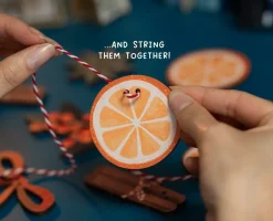 Dapple & Dot Christmas-Make Your Own Wooden Spiced Orange Christmas Garland