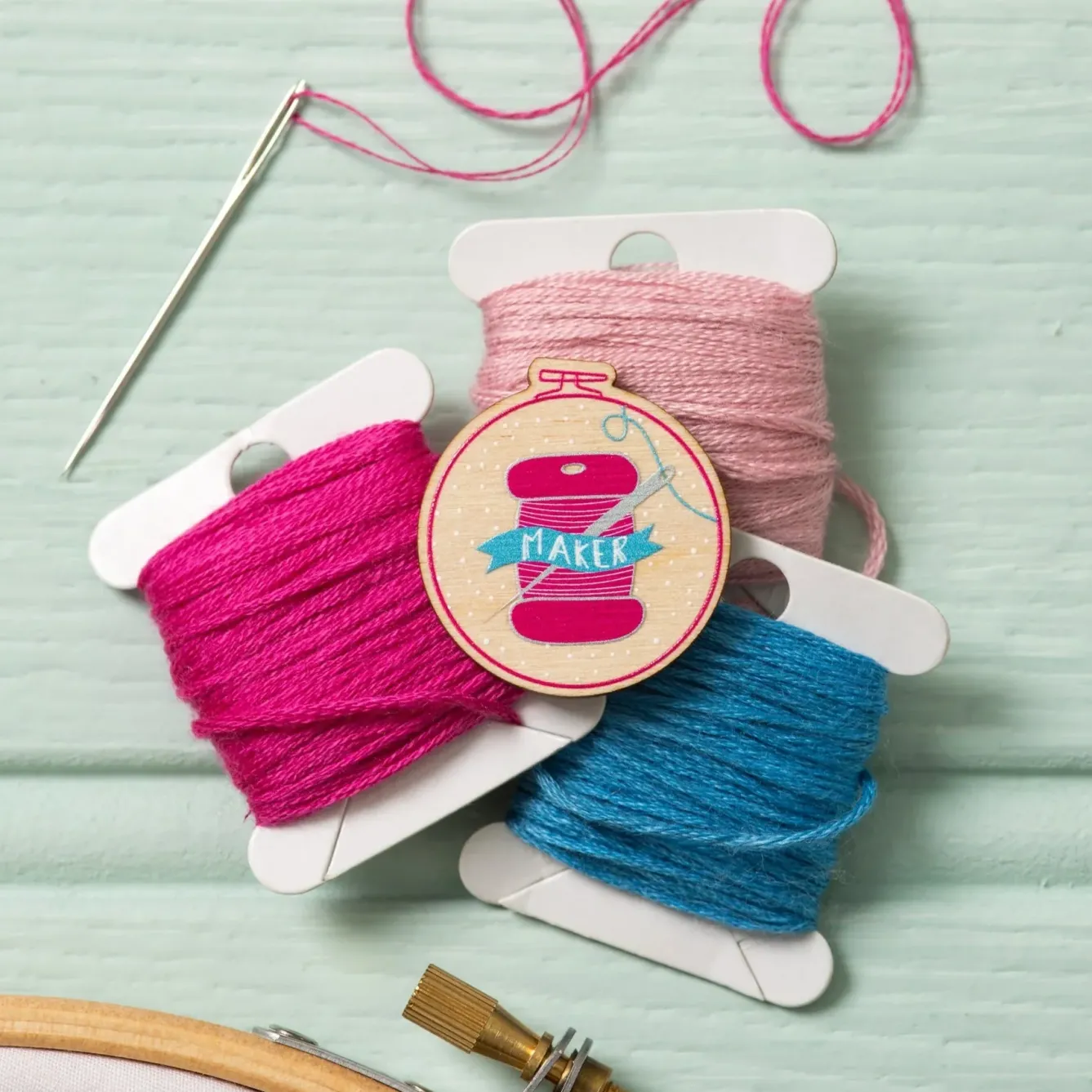 Hawthorn Handmade Crafts-Maker Bobbin Magnetic Needle Holder