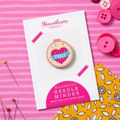 Hawthorn Handmade Crafts-Maker Pincushion Magnetic Needle Holder