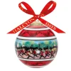 Halcyon Days Royal-Marching Down the Mall Bone China 3" Bauble