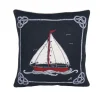 Jan Constantine Pillows & Throws-Marine Boat Pillow