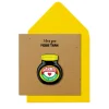 Tache Cards Greeting Cards-Marmite I Love You More Card