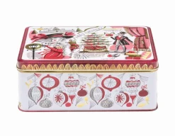 Elite Tins Christmas|Seasonal-Merry Christmas Deep Rectangular Tin