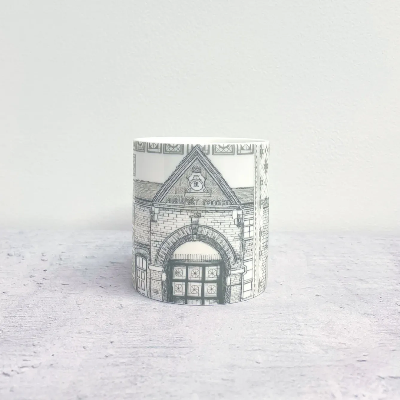 Alex Allday Tea|Places-Middleport Pottery Fine Bone China Mug