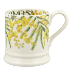 Emma Bridgewater Flowers & Garden-Mimosa 1/2 Pint Mug