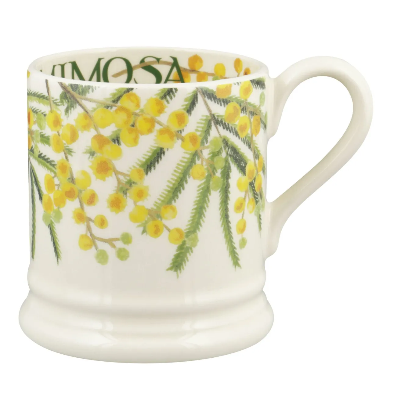 Emma Bridgewater Flowers & Garden-Mimosa 1/2 Pint Mug