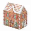 Elite Tins Seasonal|Christmas-Mini Gingerbread House Tin