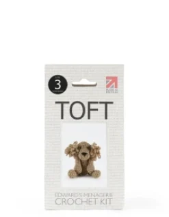 Toft Crafts Crafts-Mini Saxon the Cocker Spaniel Crochet Kit