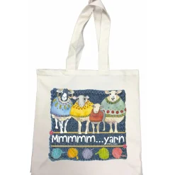 Emma Ball Crafts|Bags-Mmmmm... Yarn Canvas Bag