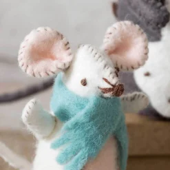 Corinne Lapierre Crafts|Children-Mouse Family Wool Mix Felt Craft Kit