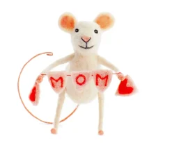 Sew Heart Felt Mother's Day|Mother's Day-Mouse with Mom Bunting