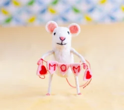 Sew Heart Felt Mother's Day|Mother's Day-Mouse with Mom Bunting
