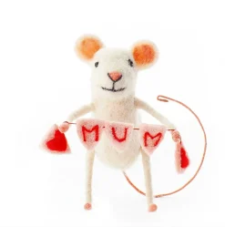 Sew Heart Felt Mother's Day|Mother's Day-Mouse with Mum Bunting