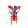 Sew Heart Felt Children-Mouse with Union Jack Bunting