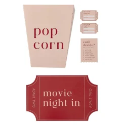 Ginger Ray Valentine's Day|Seasonal Decor-Movie Night Box Kit