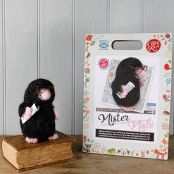 The Crafty Kit Co. Crafts-Mr. Mole Needle Felting Kit