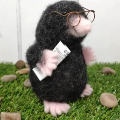 The Crafty Kit Co. Crafts-Mr. Mole Needle Felting Kit